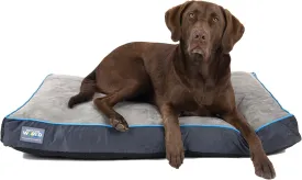 5-inch Thick Orthopedic Dog Bed | Pure Premium Shredded Memory Foam Ideal for Aging Dogs | Waterproof Removable Washable Cover
