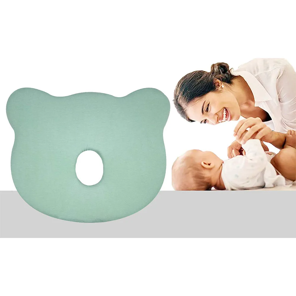 Abracadabra Memory Foam Baby Head Shaping Pillow - Green
