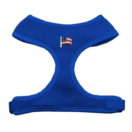 American Flag Chipper Blue Harness Small