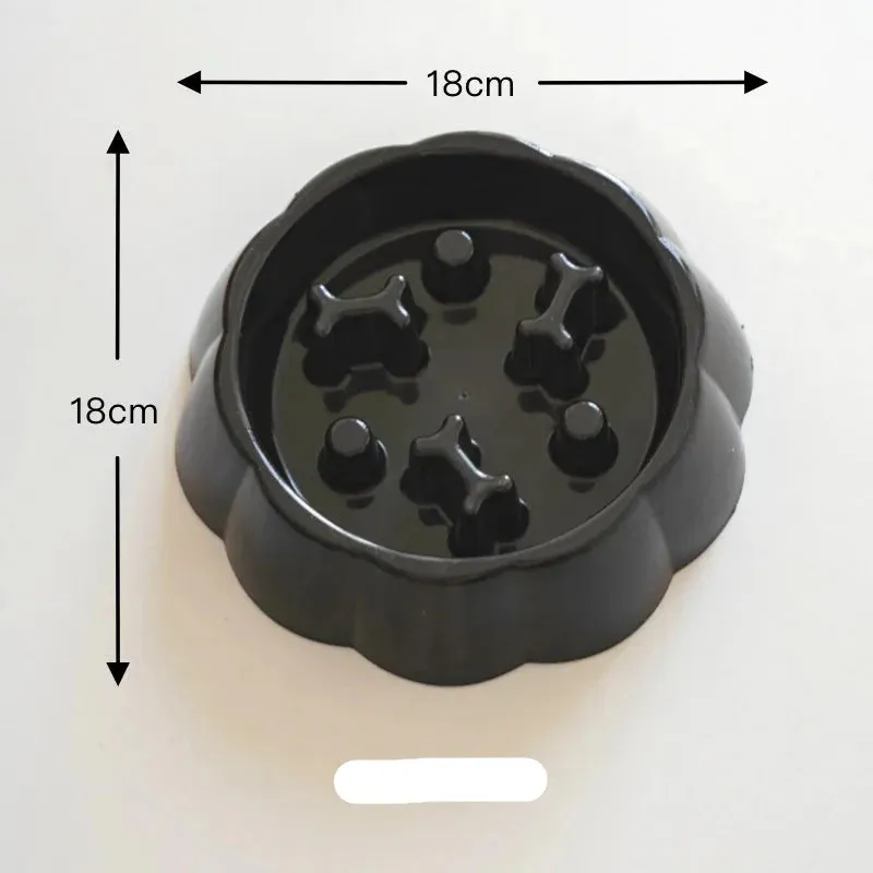 Anti-Choking Slow Feeder Bowl for Cats & Dogs