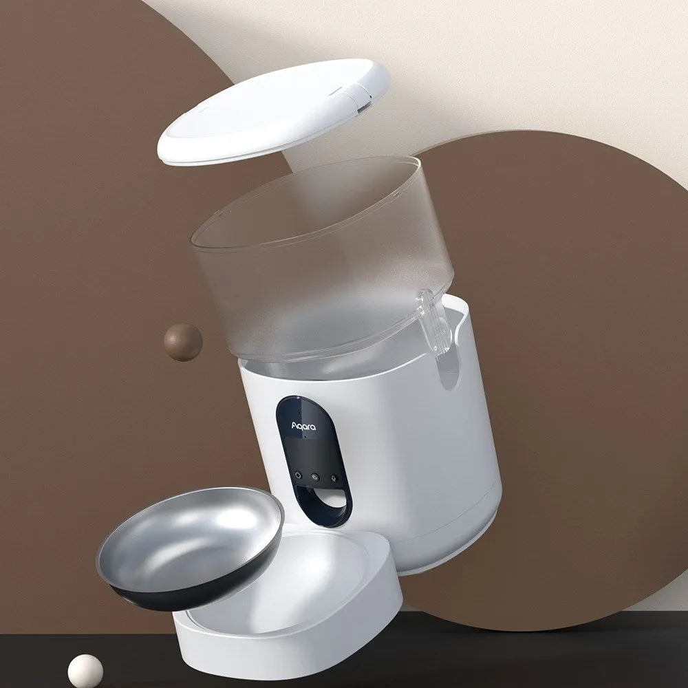 Aqara Pet Feeder C1 Automatisk Fodermaskine - Hvid