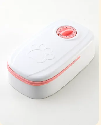 Automatic Pet Feeder Smart Food Dispenser Timer Stainless Steel Bowl