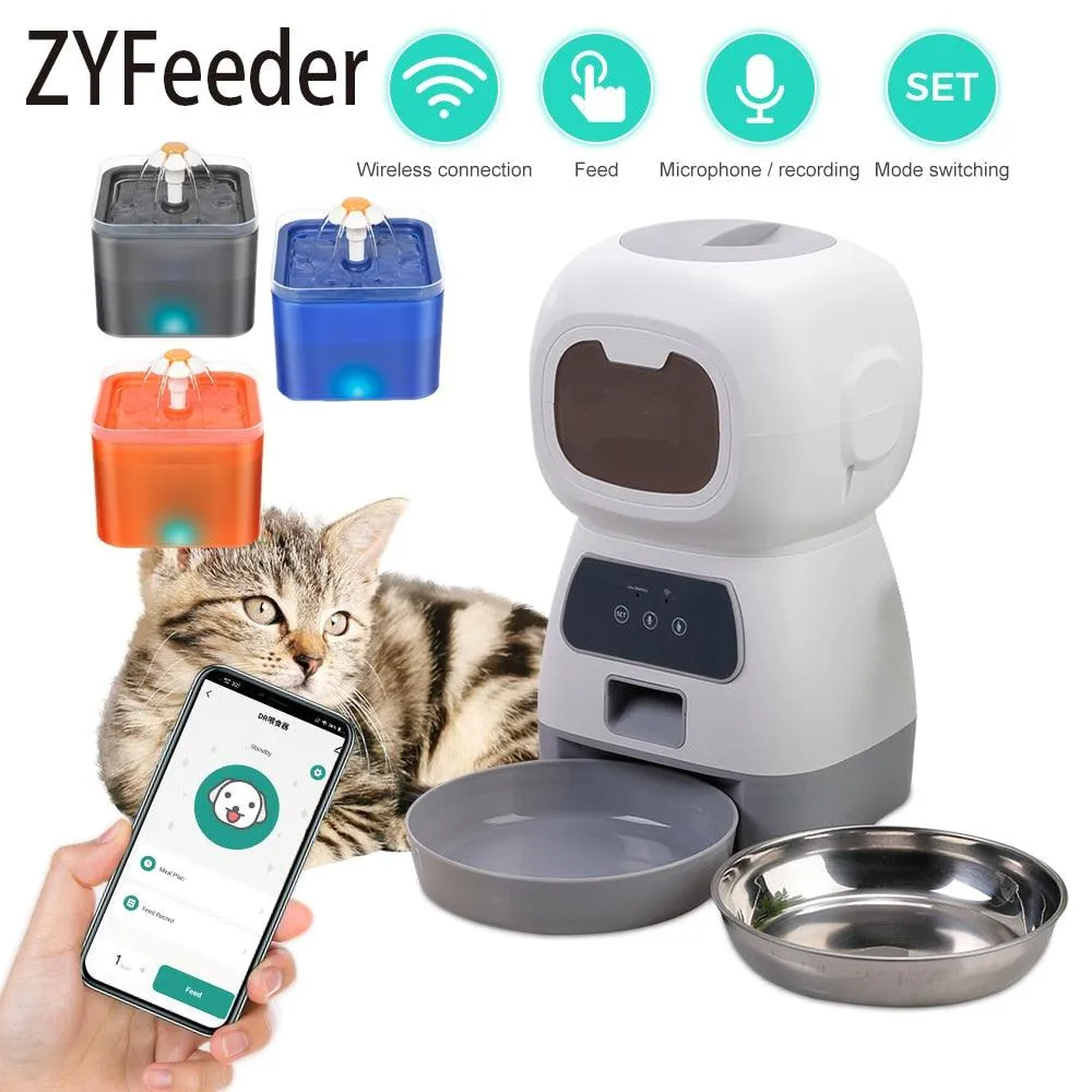 Automatic Pet Feeder with WiFi APP