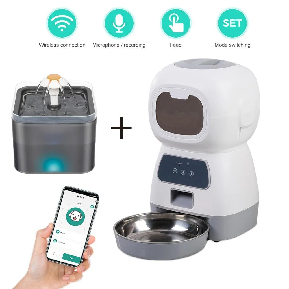 Automatic Pet Feeder with WiFi APP