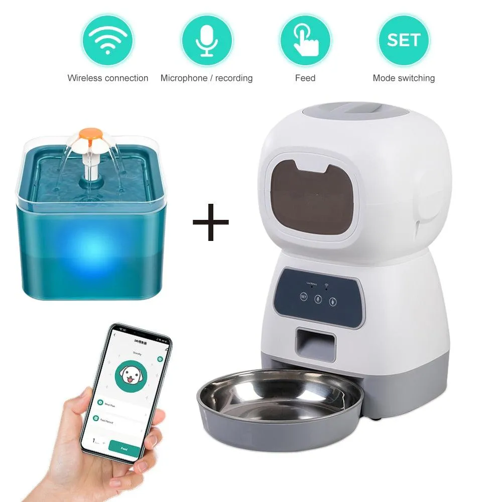 Automatic Pet Feeder with WiFi APP