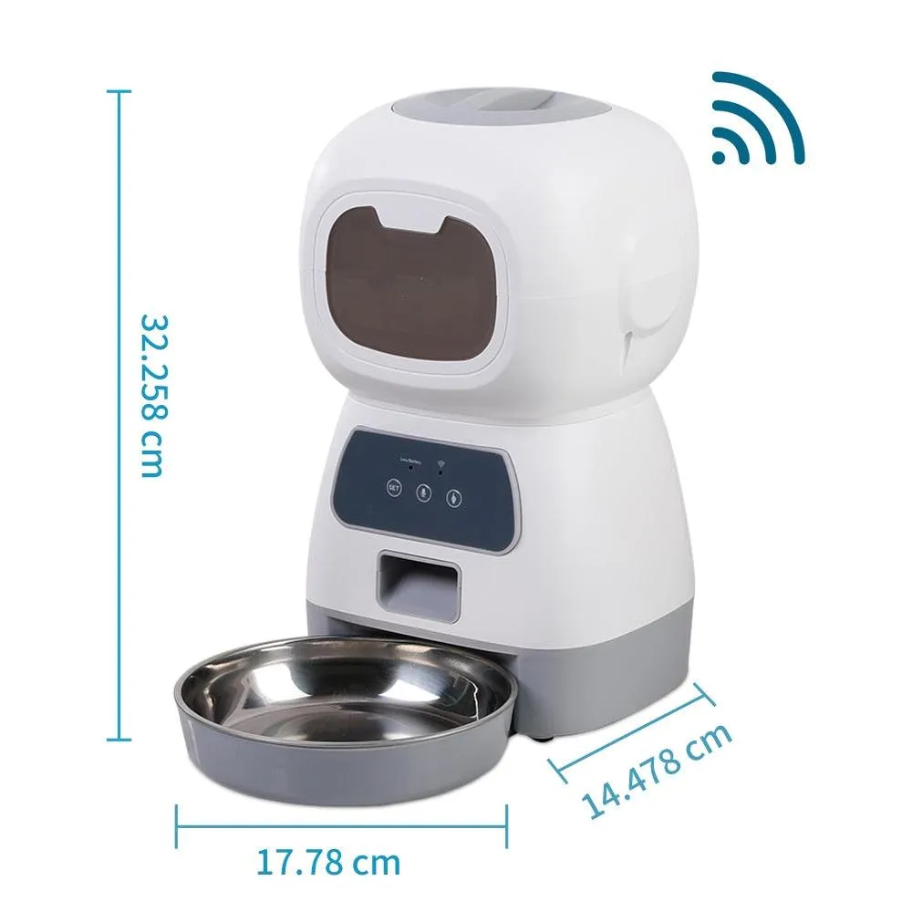 Automatic Pet Feeder with WiFi APP
