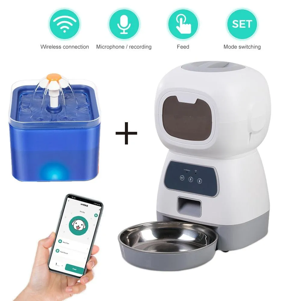 Automatic Pet Feeder with WiFi APP