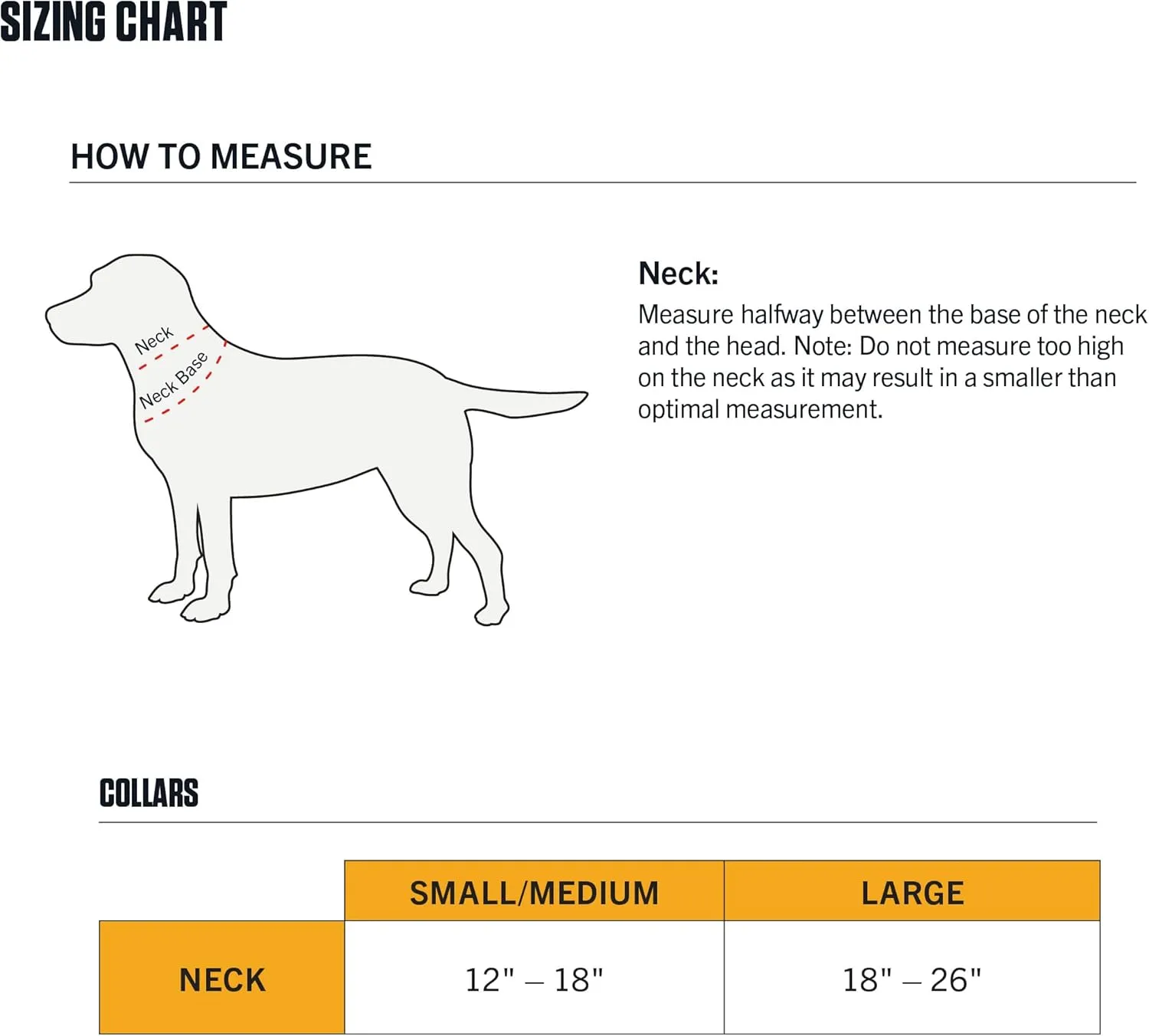 Carhartt Fully Adjustable Nylon Webbing Collars for Dogs, Reflective Stitching for Visibility, Carhartt Brown (Nylon Webbing), Medium