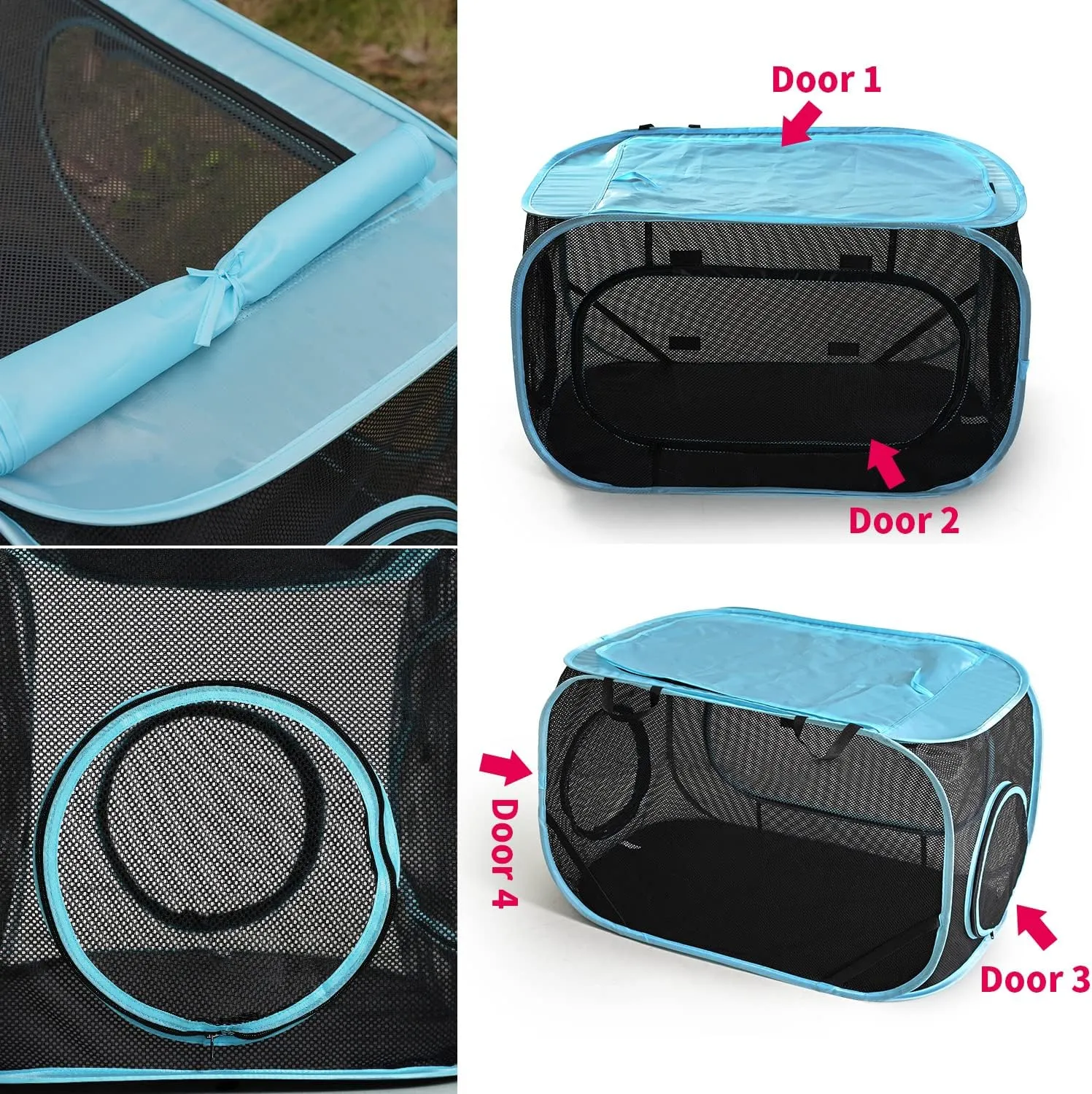 Cat Furniture Tent for Indoor and Outdoor Playpen Portable Cat Tunnels, Outdoor Kennel (Sleep Kennel)