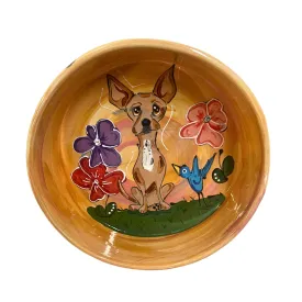 Chihuahua Garden Lover Bowl