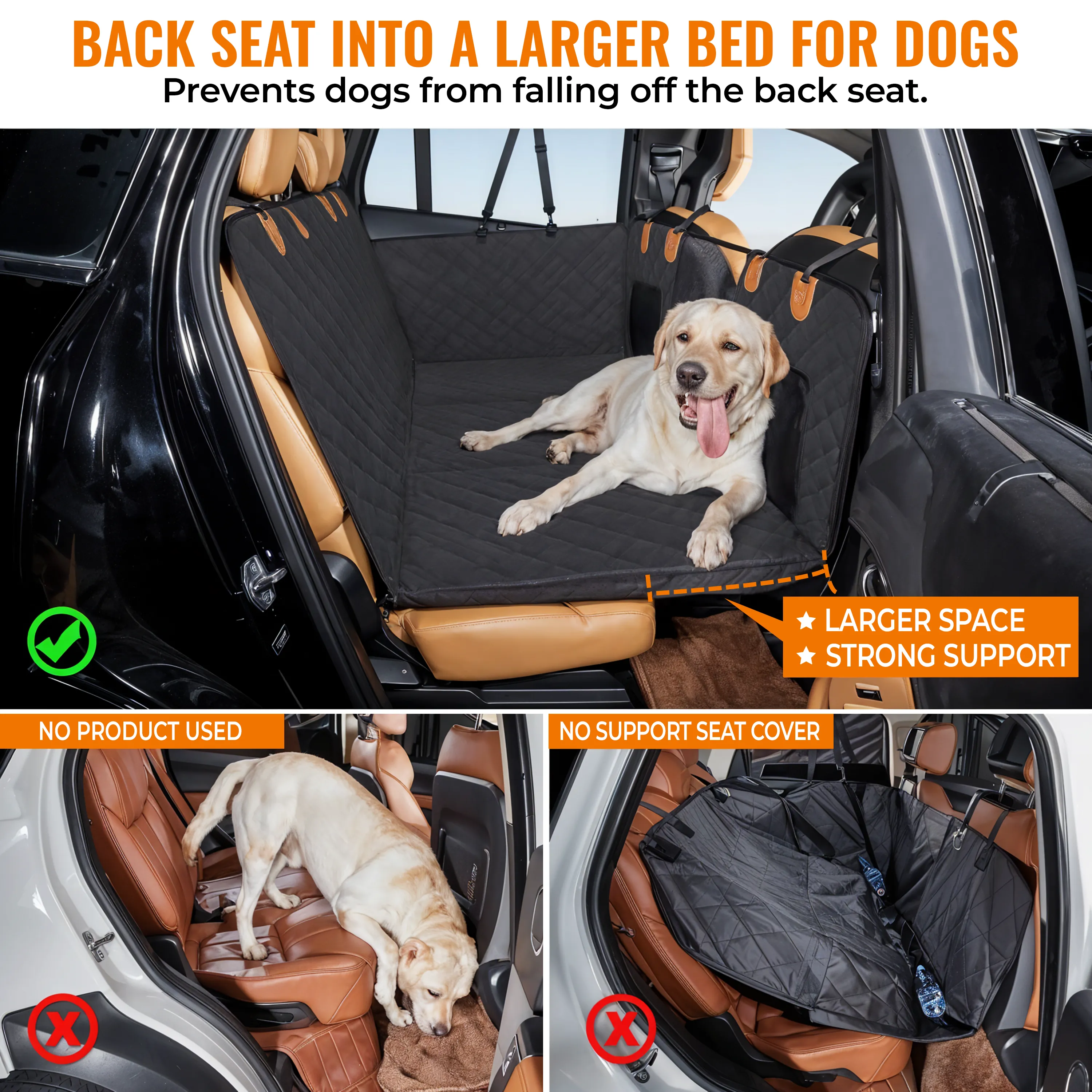 ComfyCruiser™ Hard Bottom Car Seat Cover
