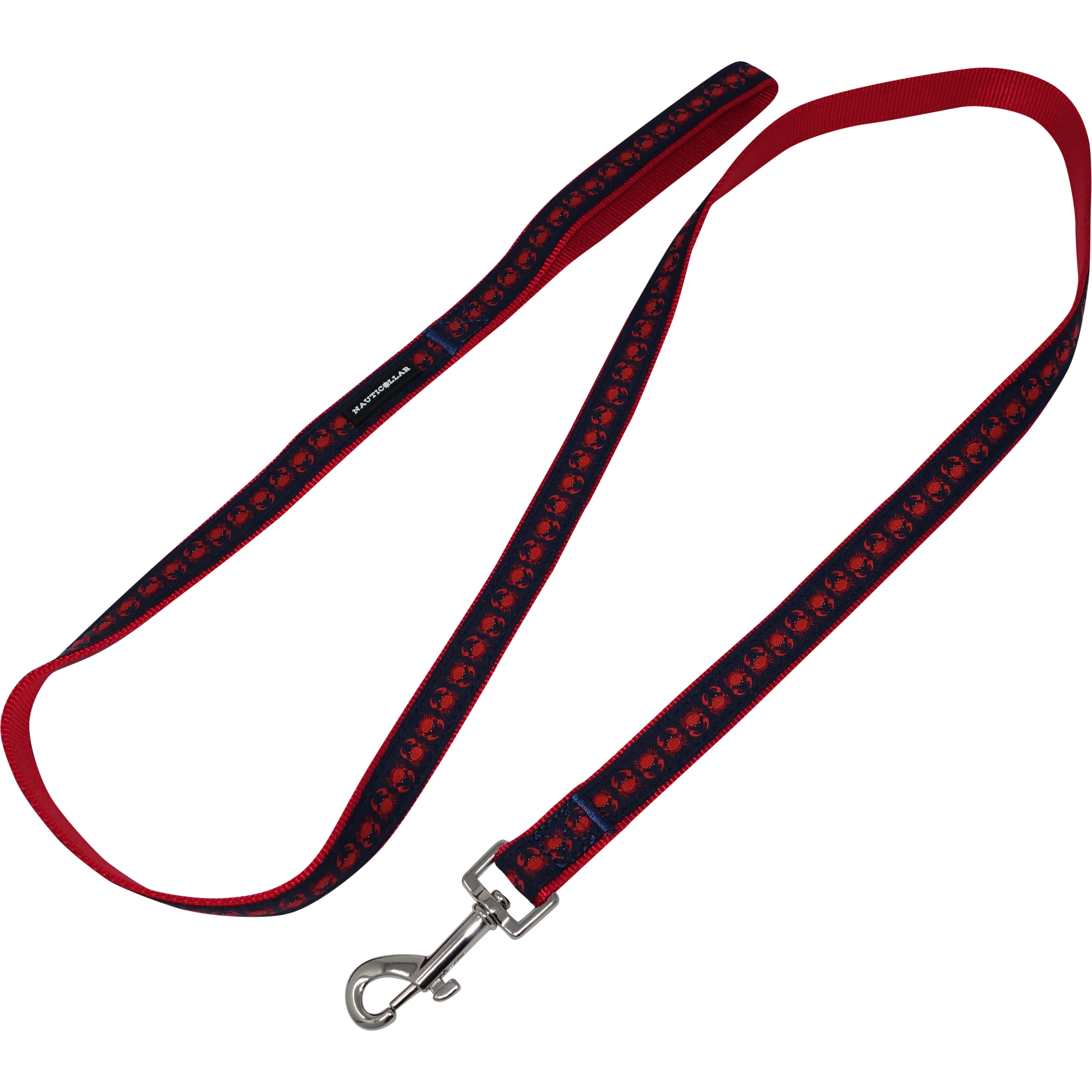 Crab Nylon Ribbon Dog Leash