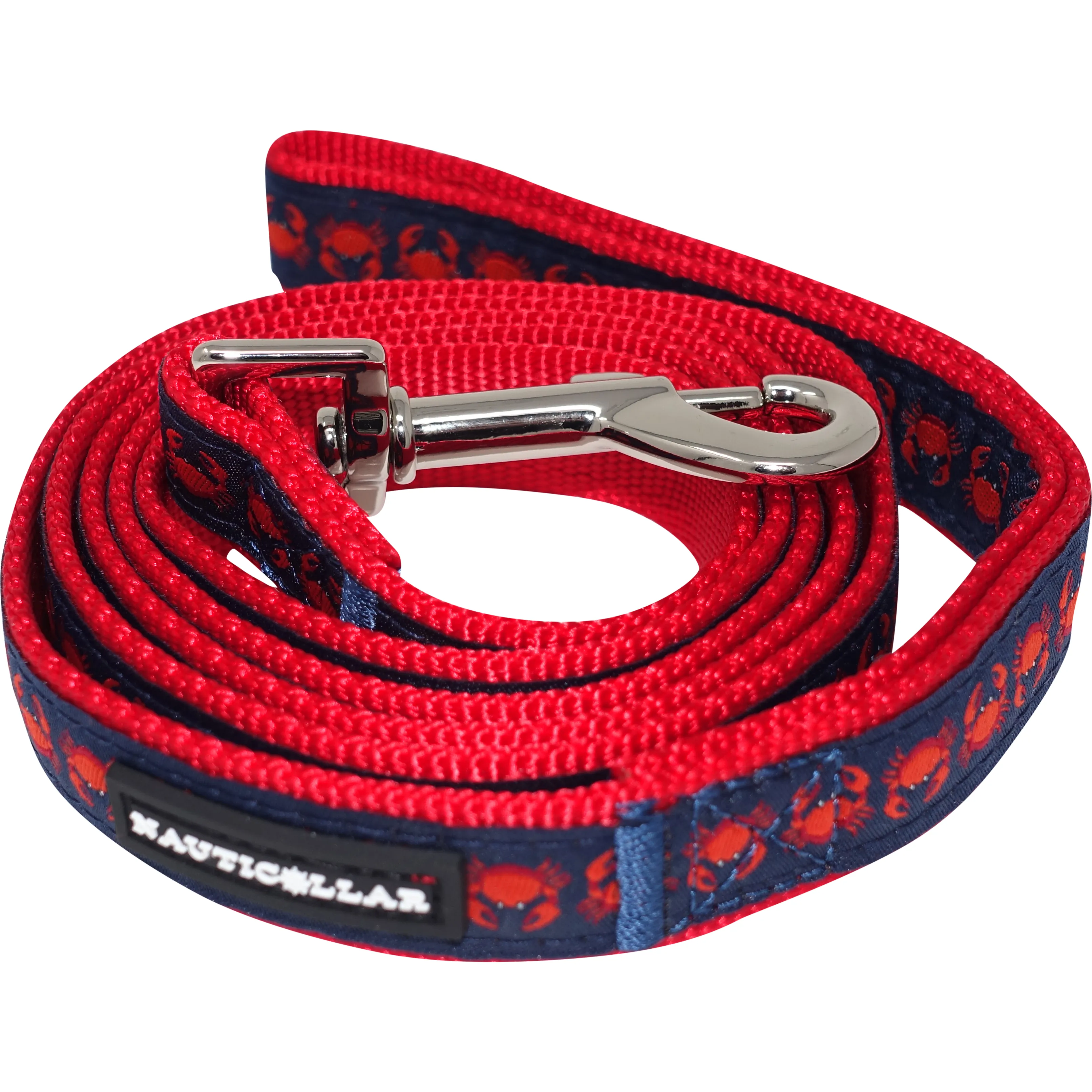 Crab Nylon Ribbon Dog Leash