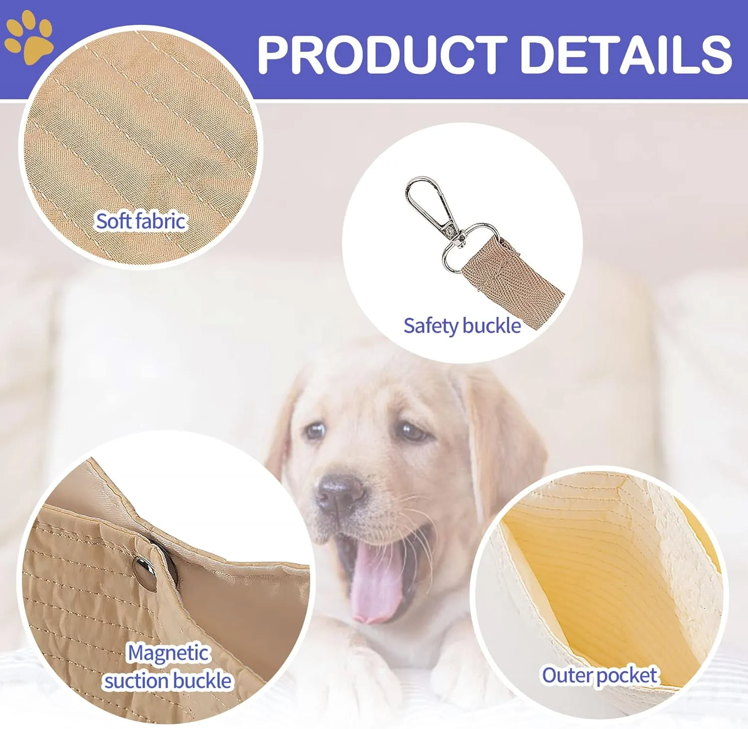Dog Carrier Sling Cat Sling Purse Adjustable Strap Hand Free Pet Puppy for Outdoor Traveling Subway for Chest Dog Bag Holder