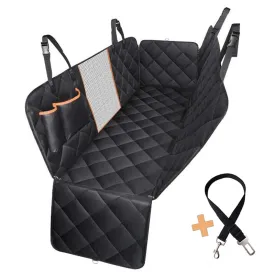 Dropshipping Waterproof  Dog Car Seat Cover Pet Carrier With Pet Safety Belt Car Rear Back Seat Mat Hammock Cushion Protector