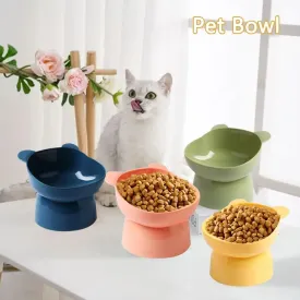 Ergonomic Elevated Pet Bowl for Dogs and Cats
