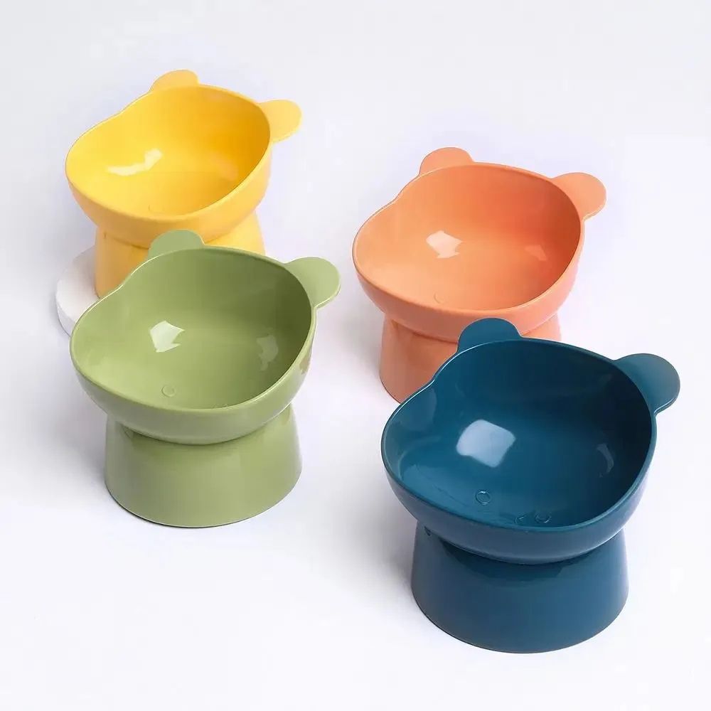 Ergonomic Elevated Pet Bowl for Dogs and Cats