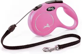 FLEXI New Classic Retractable Lead, M Cord 5 M Pink, Multicolor