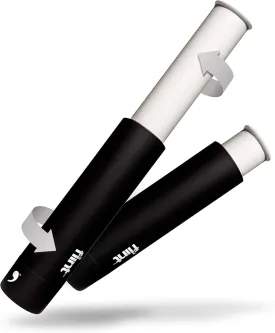 Flint Retractable Lint Roller, Refillable, 30 Sheets, Black