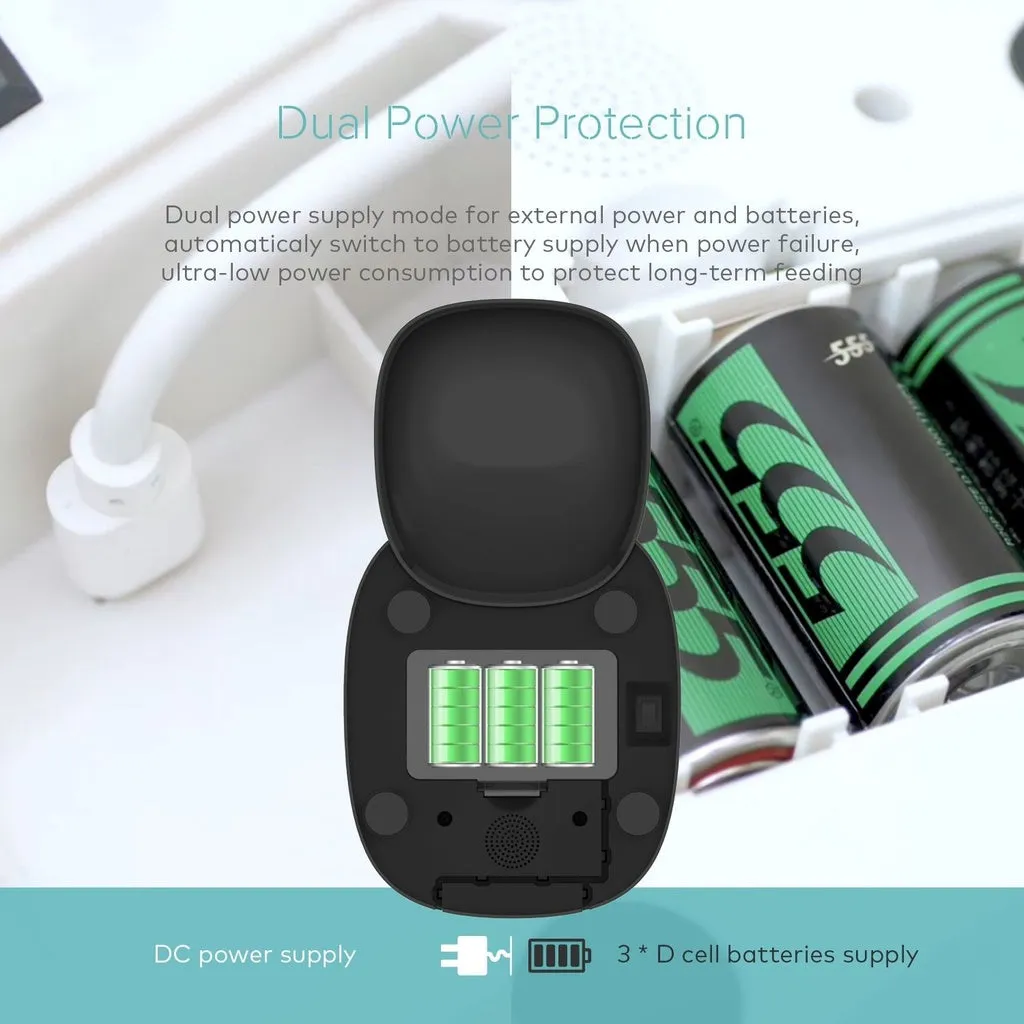 Floofi - Smart Pet Feeder with Camera - Black