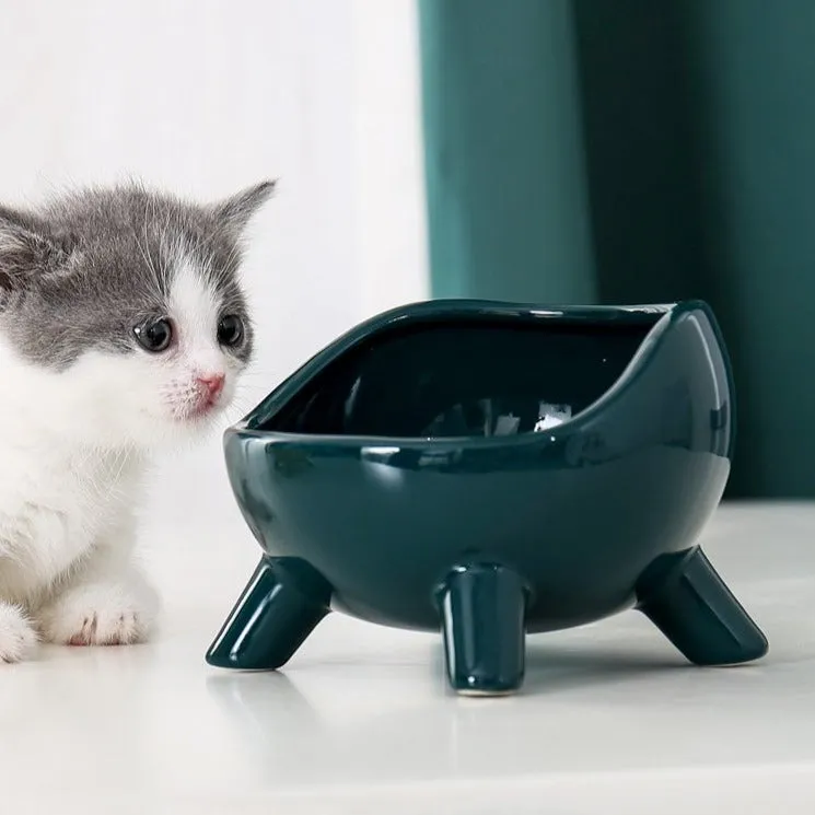 Frog Style Cat Bowl