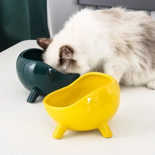 Frog Style Cat Bowl