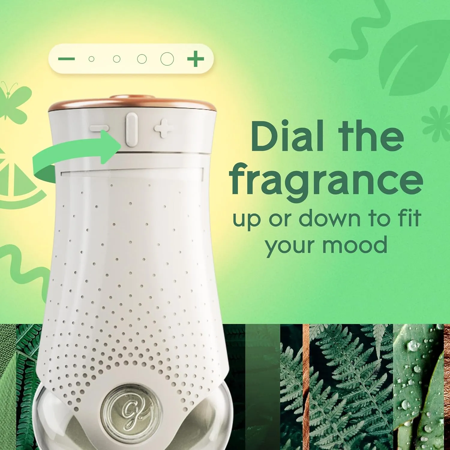 Glade PlugIns Refills Air Freshener, Fresh Confidence, Scented and Essential Oils for Home and Bathroom, 0.67 Fl Oz, 5 Count
