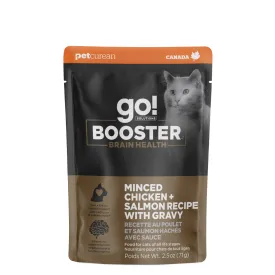 Go! Booster Brain Health Minced Chicken   Salmon with gravy for cats
