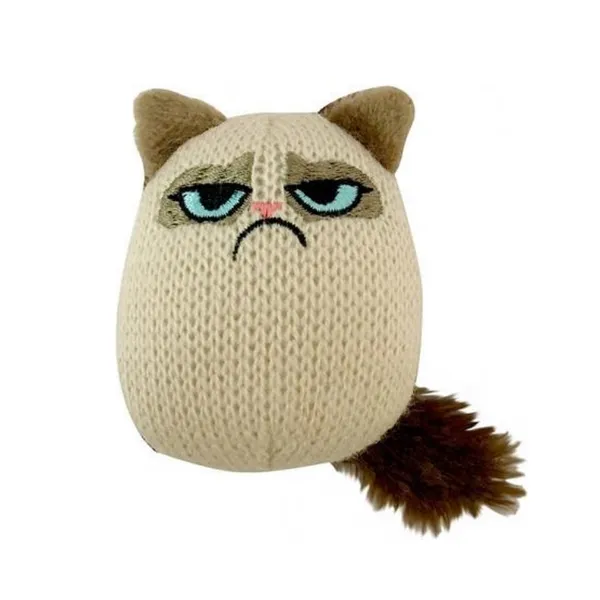 Grumpy Cat Grumpy Knit Pouncey Cat Toy