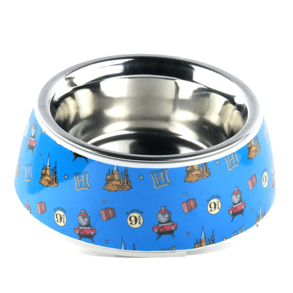 Harry Potter Welcome To Hogwarts Bowl for Dogs and Cats
