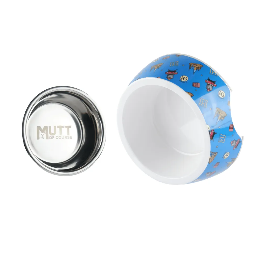 Harry Potter Welcome To Hogwarts Bowl for Dogs and Cats