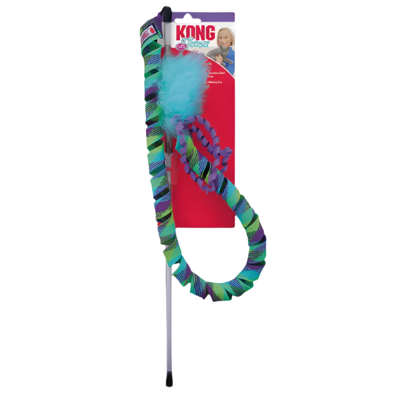 KONG Teaser Curlz Cat Toy