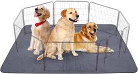 Large Washable Pee Pad Mats for Dogs, 72" x 72" Large Size Puppy Dog Pee Pad, Fast Absorbent Potty Mat, Waterproof Reusable Training Dog Pads for Indoor, Outdoor and Car Travel (72 x 72 / 1PCS)