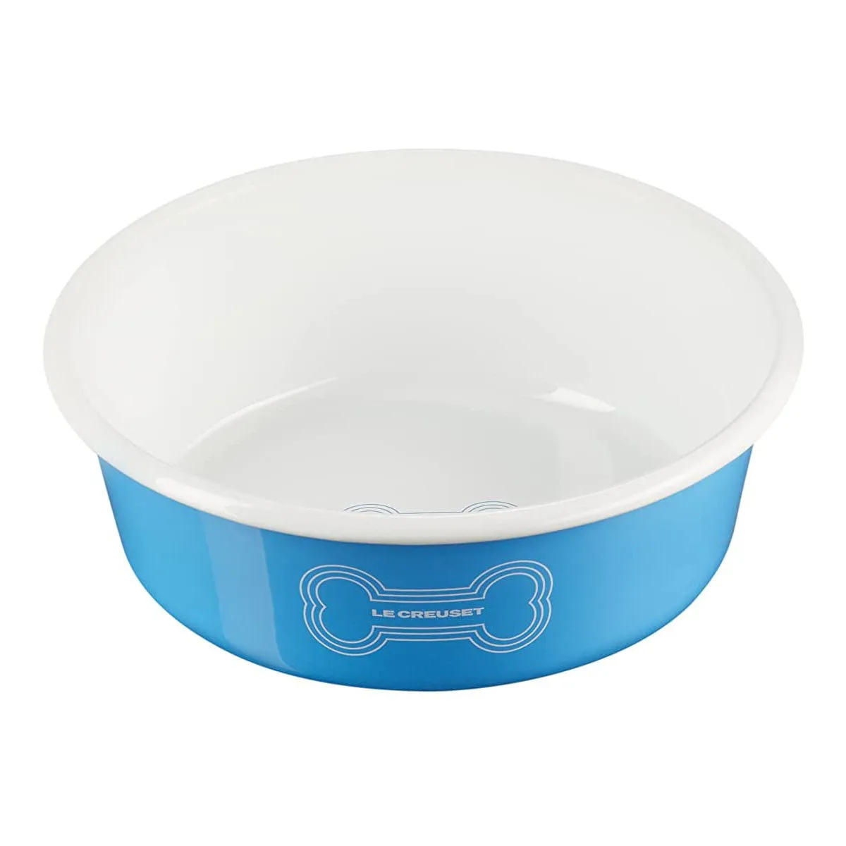 Le Creuset 6 cup Large Dog Bowl - Light Blue
