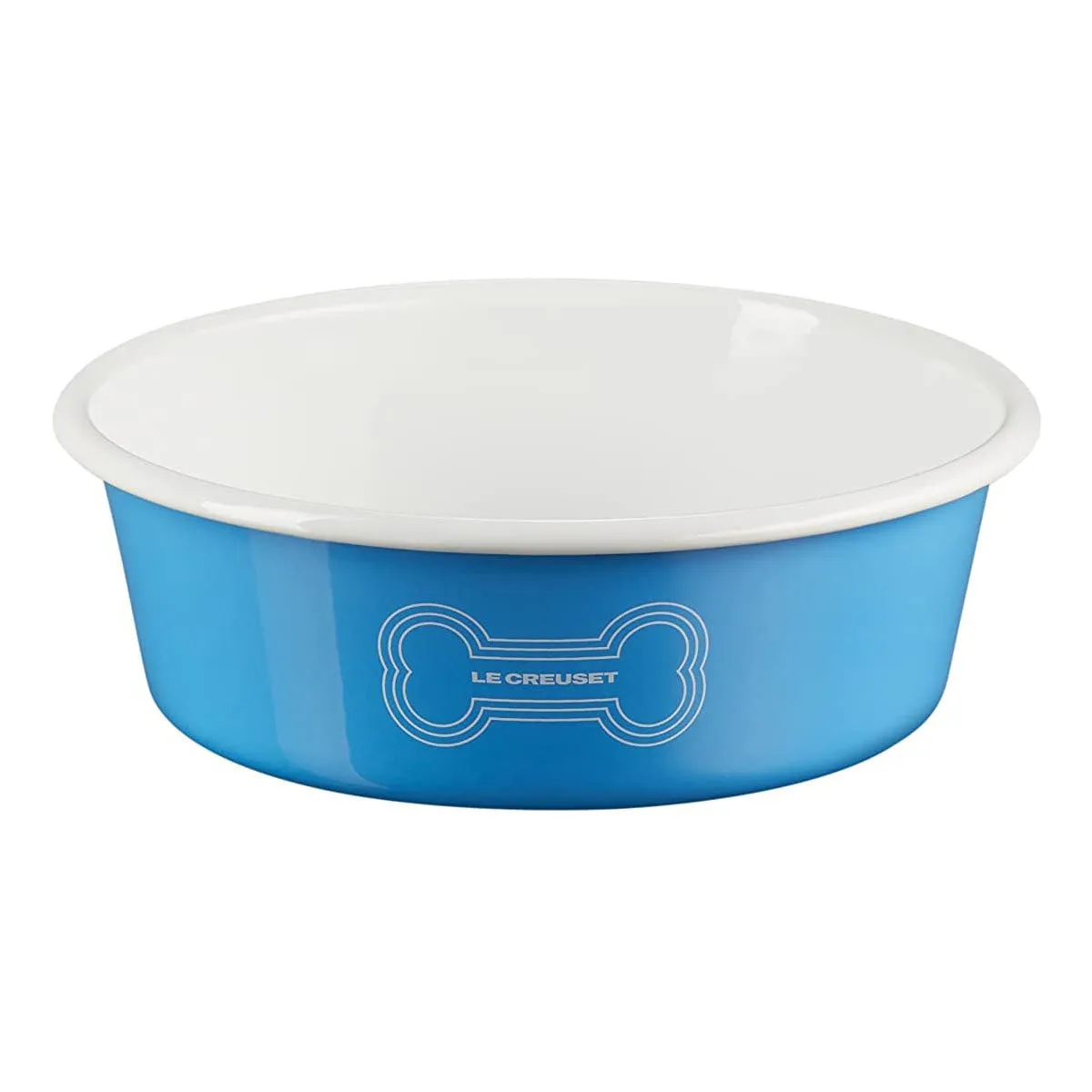 Le Creuset 6 cup Large Dog Bowl - Light Blue
