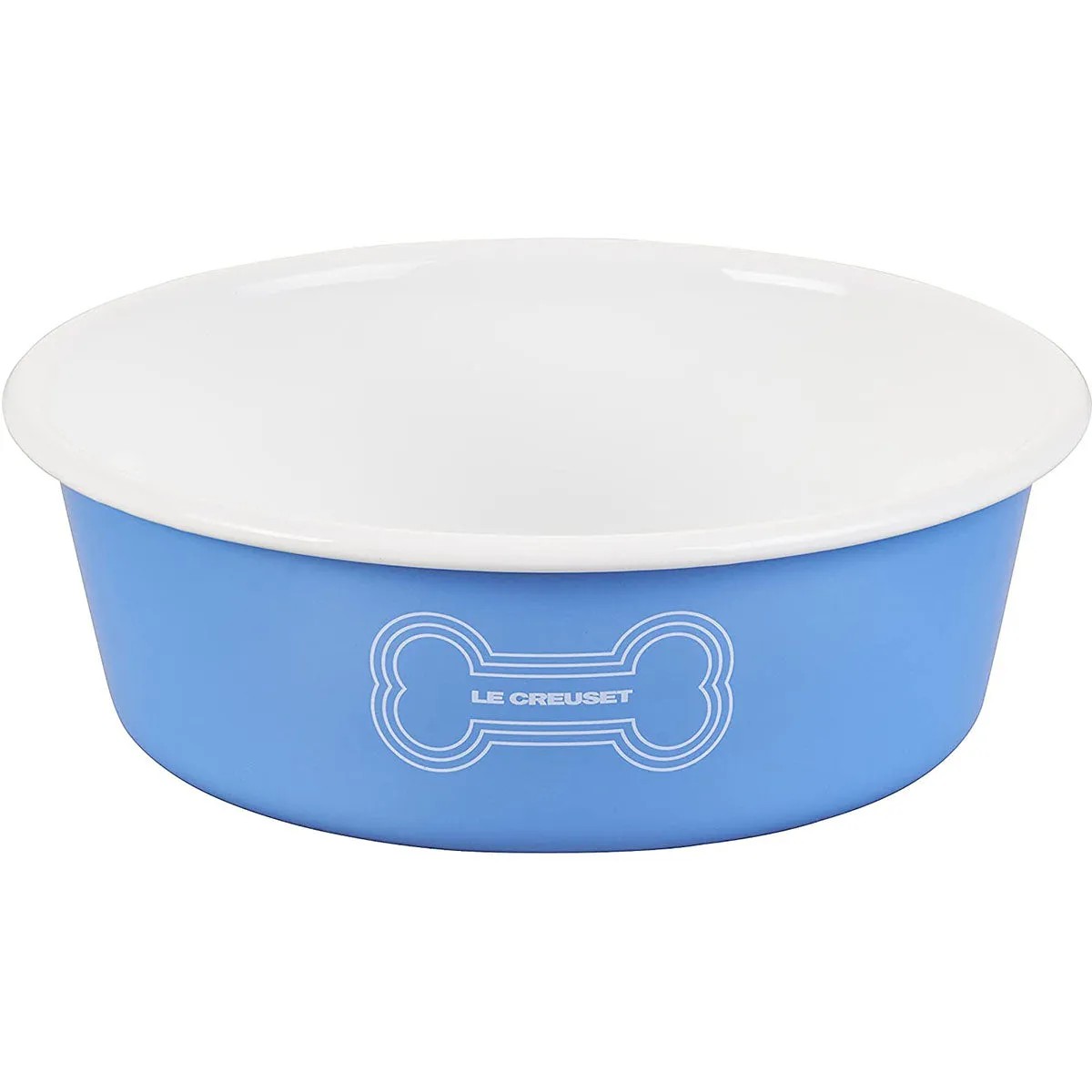 Le Creuset 6 cup Large Dog Bowl - Light Blue