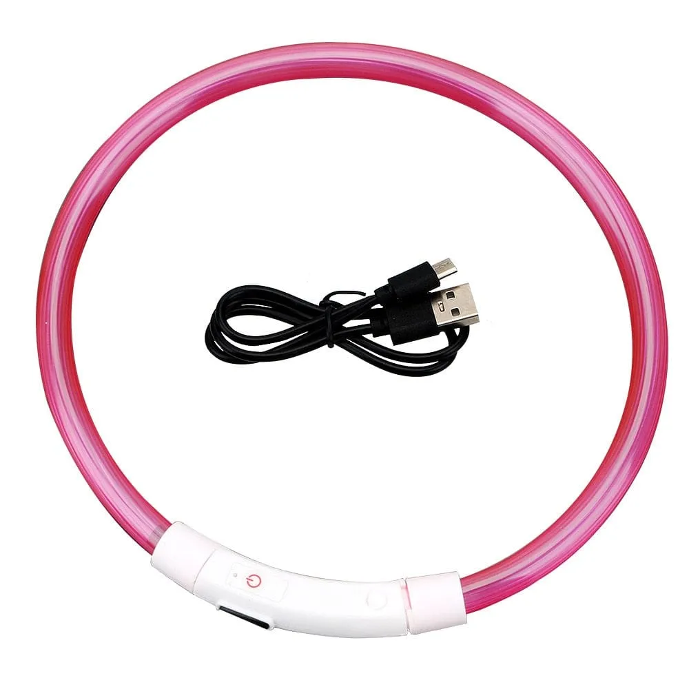 Led Light Dog Collar- USB Charging