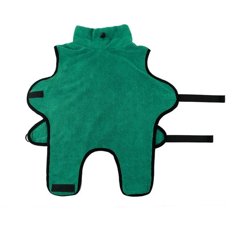 Microfiber Super Absorbent Dog Bathrobe
