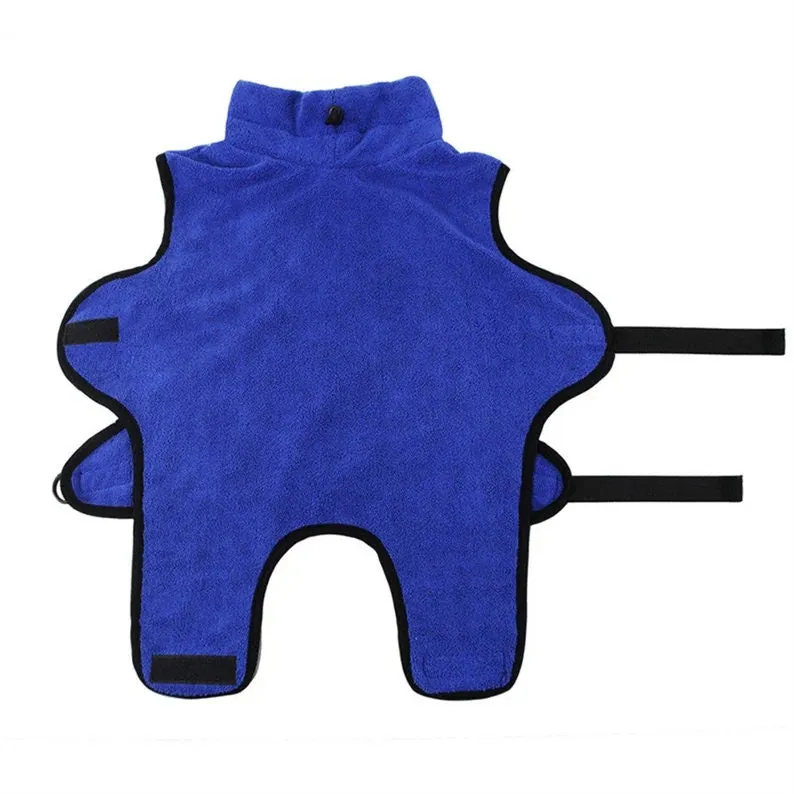 Microfiber Super Absorbent Dog Bathrobe