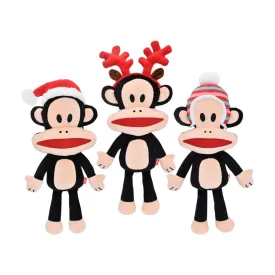 Multipet Paul Frank Julius Holiday Assortment 12" Cat & Dog Toys