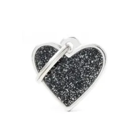 My Family ID Tags Shine Heart Small