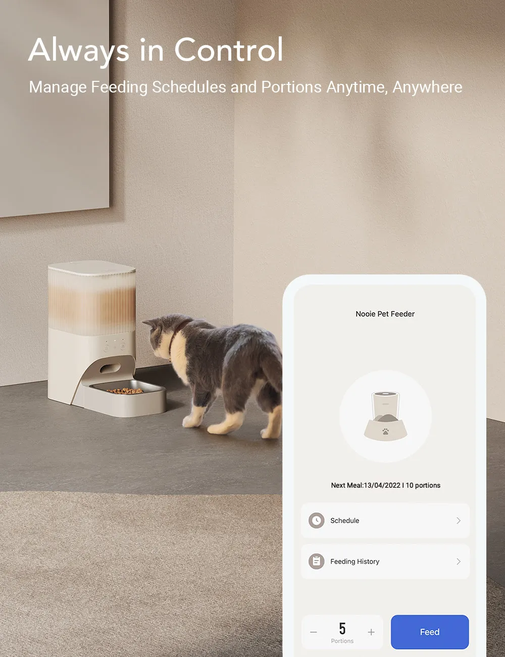 Nooie Pet Feeder