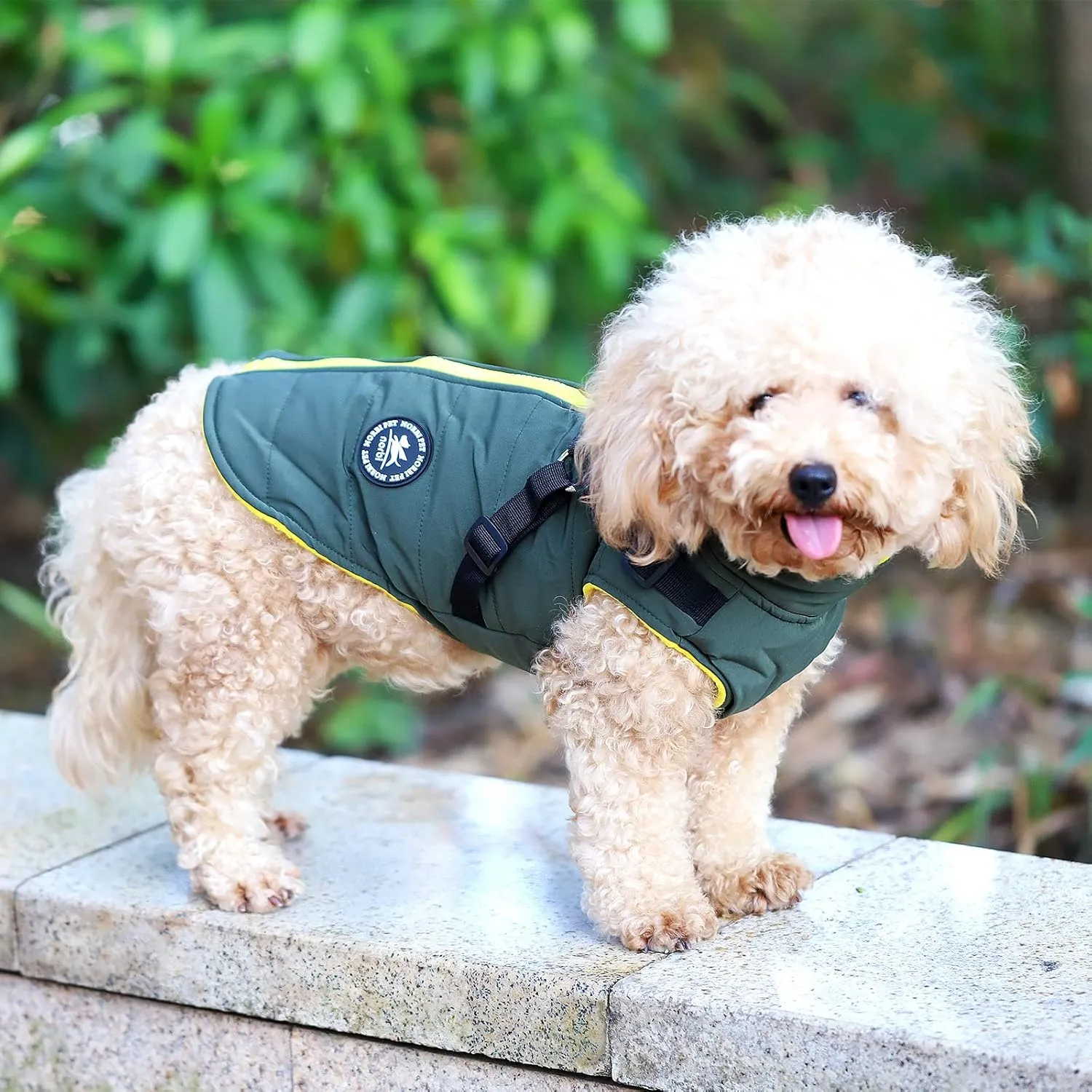 Norbi Dog Winter Jacket with Built-in Harness - Adjustable Warm Coats for Small to Large Dogs - Perfect for Cold Weather