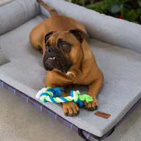 Outdoor Lounge Dog Bed Topper - Ash