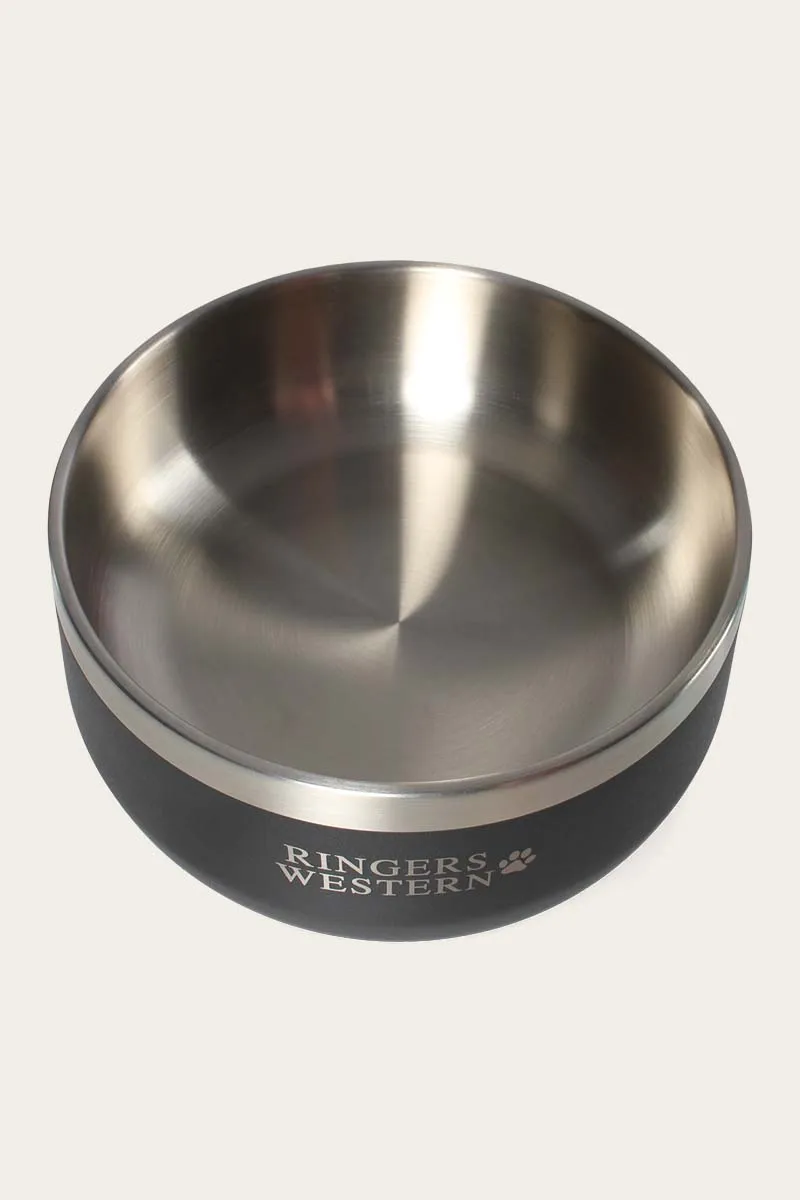 Pet Bowl 8 inch - Black