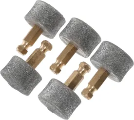 Pet Nail Grinding Heads 5pcs Set Replacement for Electric Paw Grinders Professional Grooming Tool Metal Random