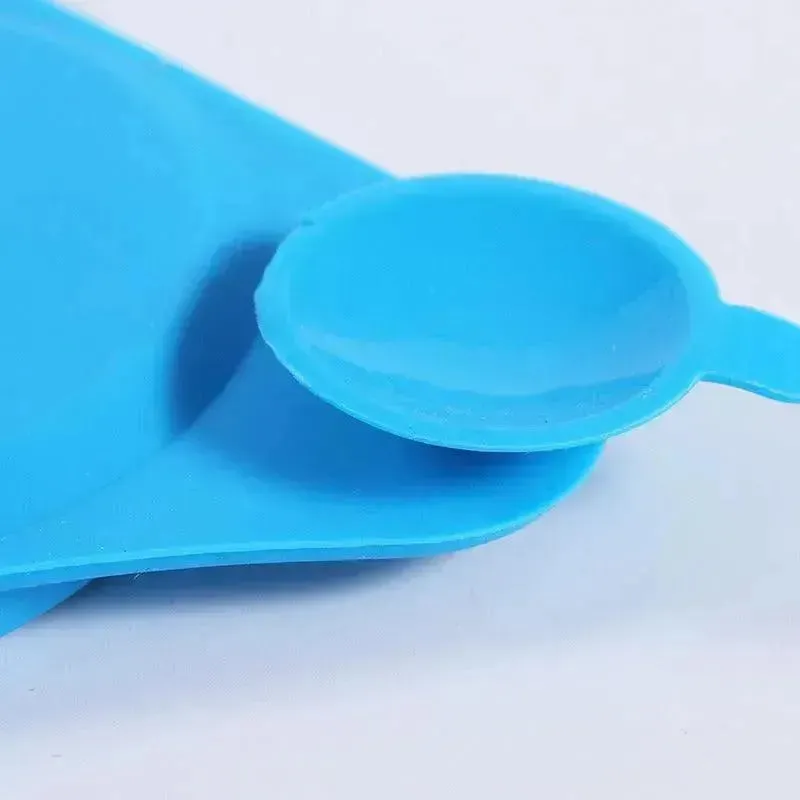 Pet Suction Cup Slow Feeder Bowl – Silicone Dog & Cat Bowl