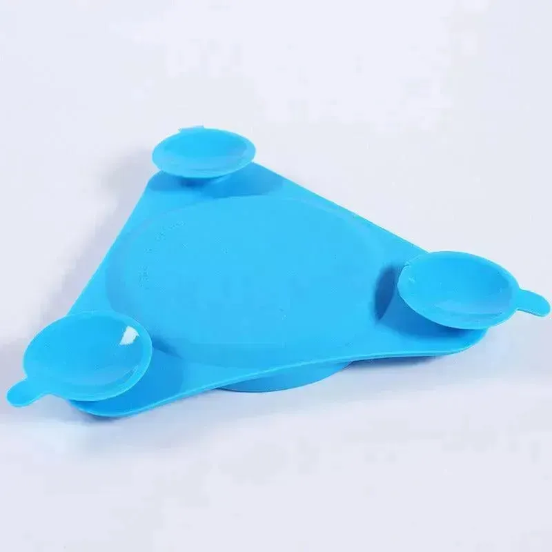 Pet Suction Cup Slow Feeder Bowl – Silicone Dog & Cat Bowl