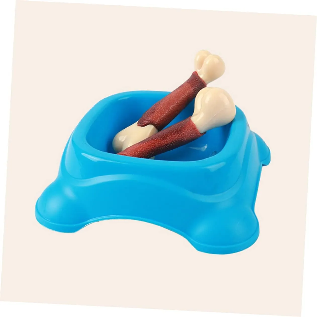 POPETPOP 2pcs Pet Chewing Toy Beef Flavored Molar Stick for Dogs Material for Teething Puppies Fun and Plaything for Healthy Teeth