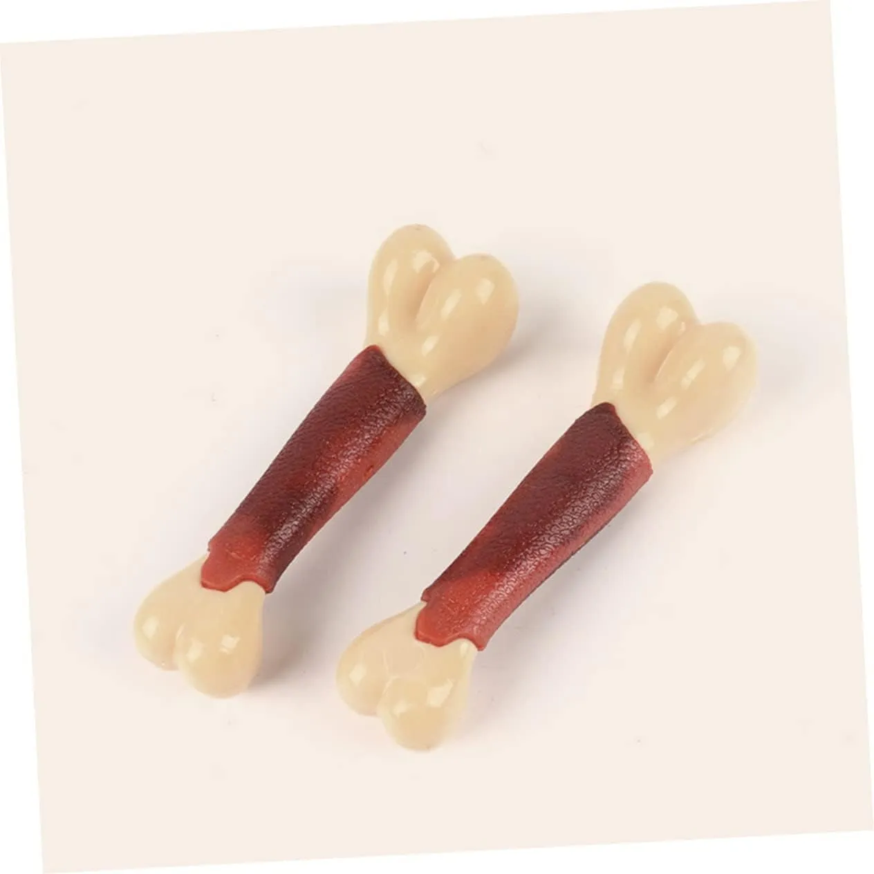 POPETPOP 2pcs Pet Chewing Toy Beef Flavored Molar Stick for Dogs Material for Teething Puppies Fun and Plaything for Healthy Teeth